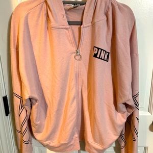 Victoria Secret Pink zipper hoodie
